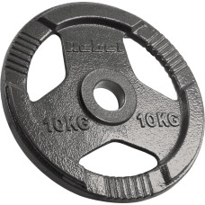 Rebel Active Čuguna olimpisko svaru komplekts 2x10kg, 51mm caurums, plāksne ar rokturiem, REBEL ACTIVE