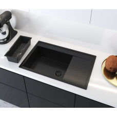 Pyramis Zlew. CAMEA (79x50) 1B 1D L volcano Black Edition