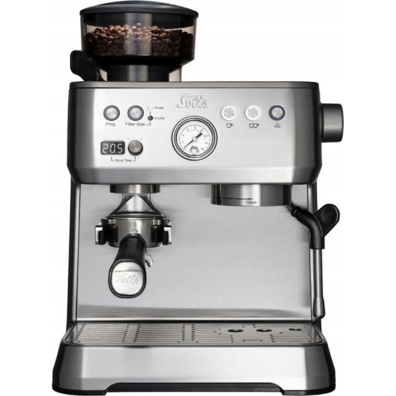 Solis Ekspres ciśnieniowy Solis Solis Grind & Infuse Perfetta 1019                   silver