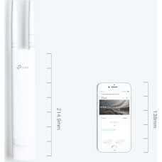 Tp-Link EAP113-Outdoor 300 Mbit/s White Power over Ethernet (PoE)