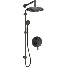 Deante Zestaw prysznicowy podtynkowy z drążkiem - z głowicą prysznicową