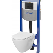 Cersanit WC SET S701-756 WITH FRAM +BL MAT BUTTON