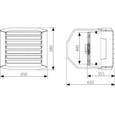 Flowair nagrzewnica wodna LEO L2 51955