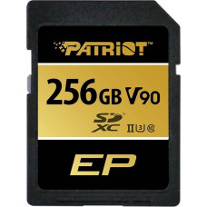 Patriot Karta Patriot EP SDXC 256 GB Class 10 UHS-II U3 V90 (PEF256GEP92SDX)
