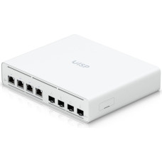 Ubiquiti UISP-S-Plus EU | Switch | 4x 2.5 GbE RJ45 Passive PoE, 4x SFP+, 160 W, Power TransPort