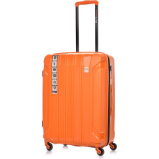 Marka Niezdefiniowana Large ceļojumu koferis SwissBags Tourist 75cm Orange