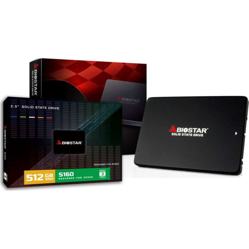 Biostar S160 512GB SATA SSD