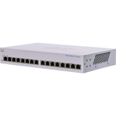 Cisco CBS110-16T | Switch | 16x RJ45 1000Mb/s, Desktop, Rack, Niezarządzalny