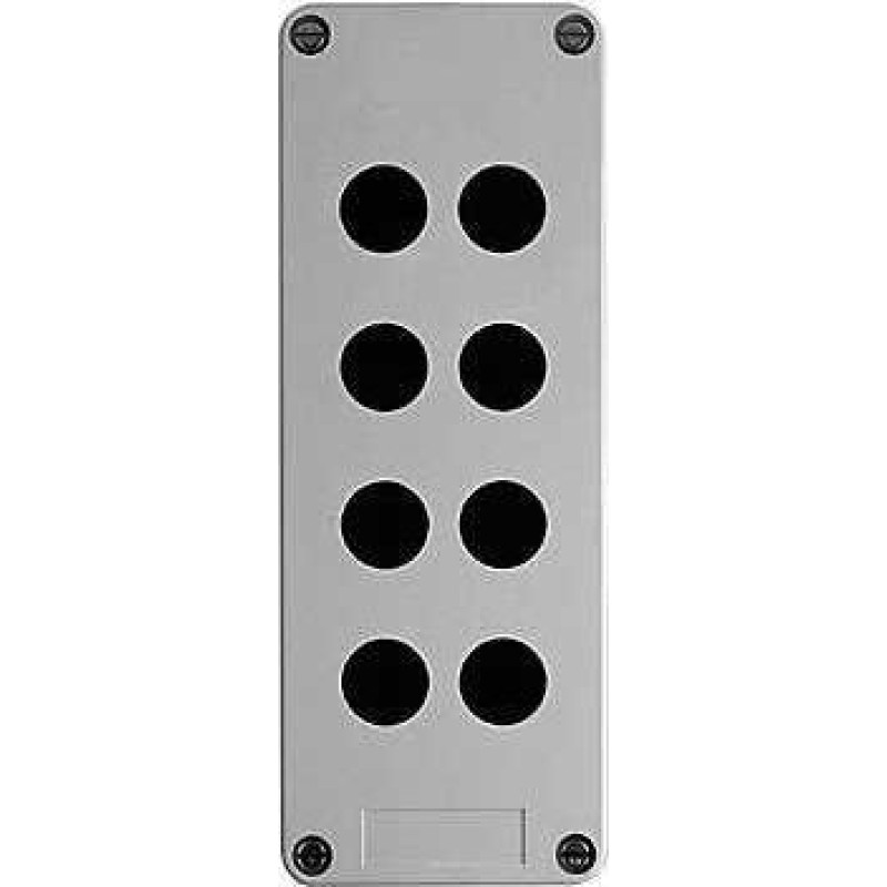 Schneider Electric Kaseta ster. pusta, XAP-A, plast., 8 otworów 2 kolumnach XAPA2108
