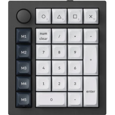 Keychron Q0 Max QMK Custom Number Pad Fully Assembled Knob / Carbon Black / Gateron Jupiter Banana