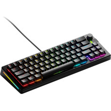Glorious GMMK 3 Pro 65 % Custom Gaming-Tastatur - Pre-Built, ANSI (US), Fox Switches, schwarz