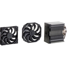 Endorfy FORTIS 5 DUAL FAN SPC307 CPU cooling PC Fan Radiator 14/12 cm Black