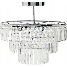 Beliani Lampa wisząca Beliani Żyrandol AMENEIRO Przezroczysty