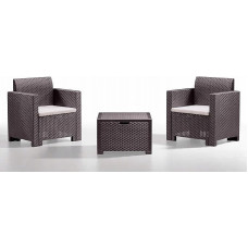 Gardena Garden furniture set Set Nebraska Terrace brown 8003723390733