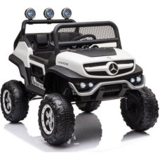 Lean Cars Pojazd na Akumulator Mercedes Unimog S Biały