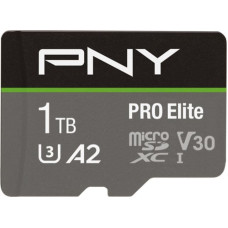 PNY Karta PNY PRO Elite MicroSDXC 1 TB Class 10 UHS-I/U3 A2 V30 (P-SDU1TBV32100PRO-GE)