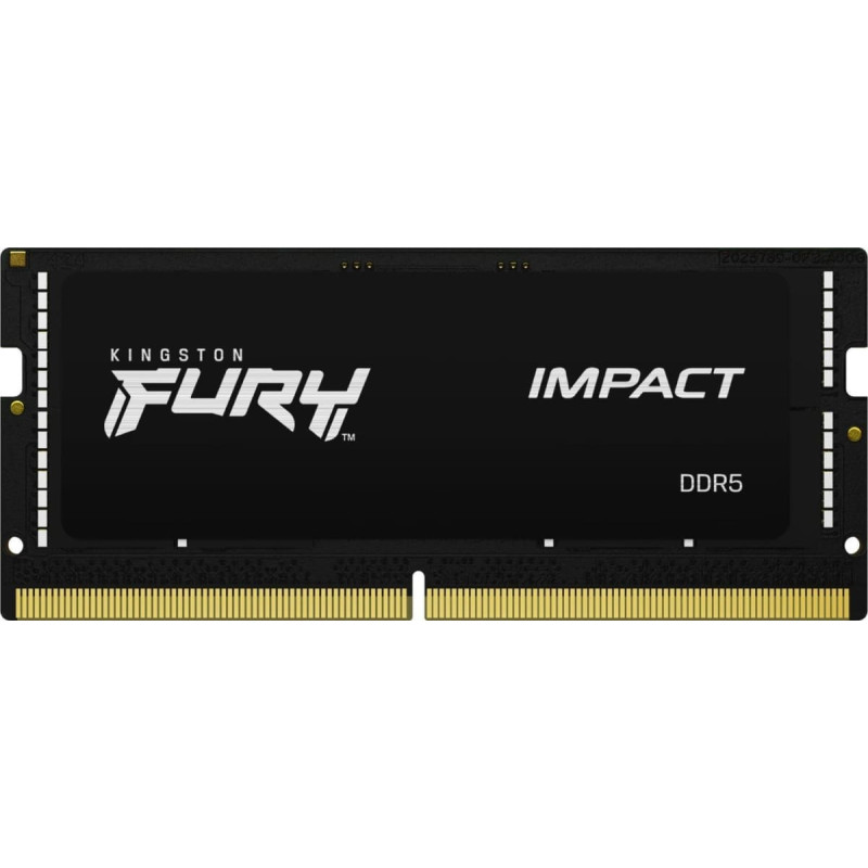 Kingston Fury Pamięć do laptopa Kingston Fury Impact, SODIMM, DDR5, 16 GB, 5600 MHz, CL40 (KF556S40IB-16)