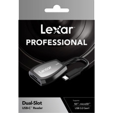 Lexar Pro USB-C Dual-Slot Reader