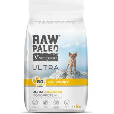 Vetexpert RAW PALEO Ultra Mini Puppy Turkey - dry food for puppies - 2 kg