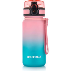 Meteor ūdens pudele 350 ml pink/turquoise