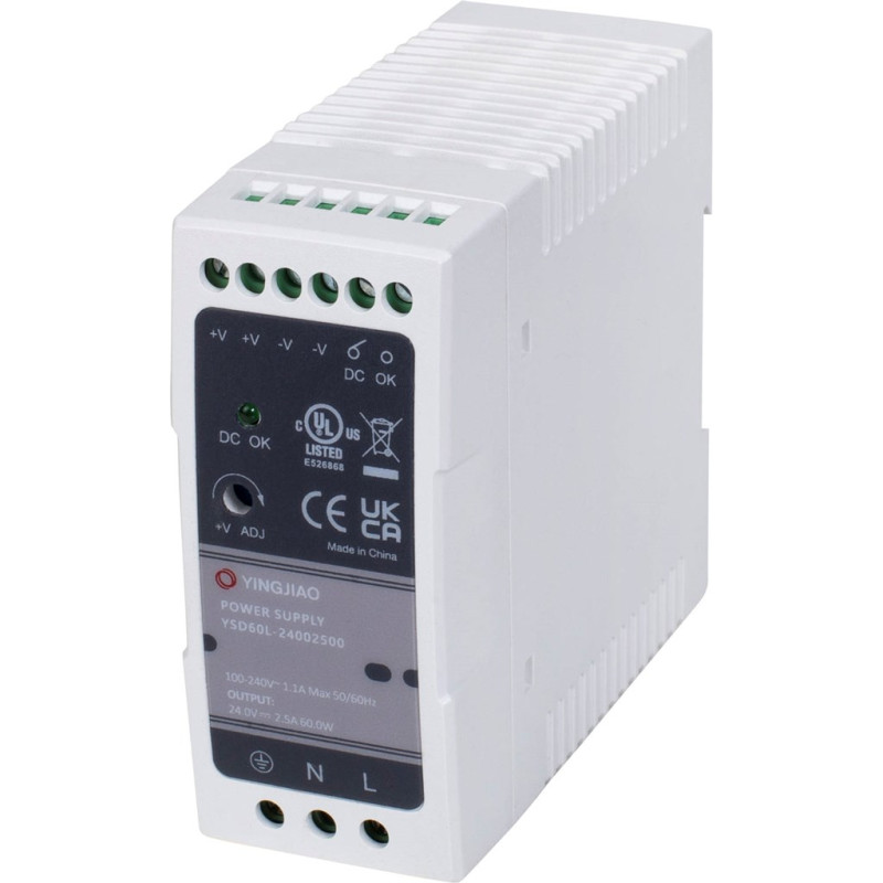 Yingjiao DIN power supply YSD60L 24V 2,5A 60W