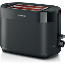 Bosch TAT2M123 toaster 2 slice(s) 950 W Black