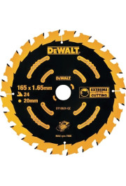 Dewalt Piła tarczowa do drewna 165x20mm 24z. - DT10300