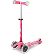 Micro Mini Deluxe Magic Pink LED scooter