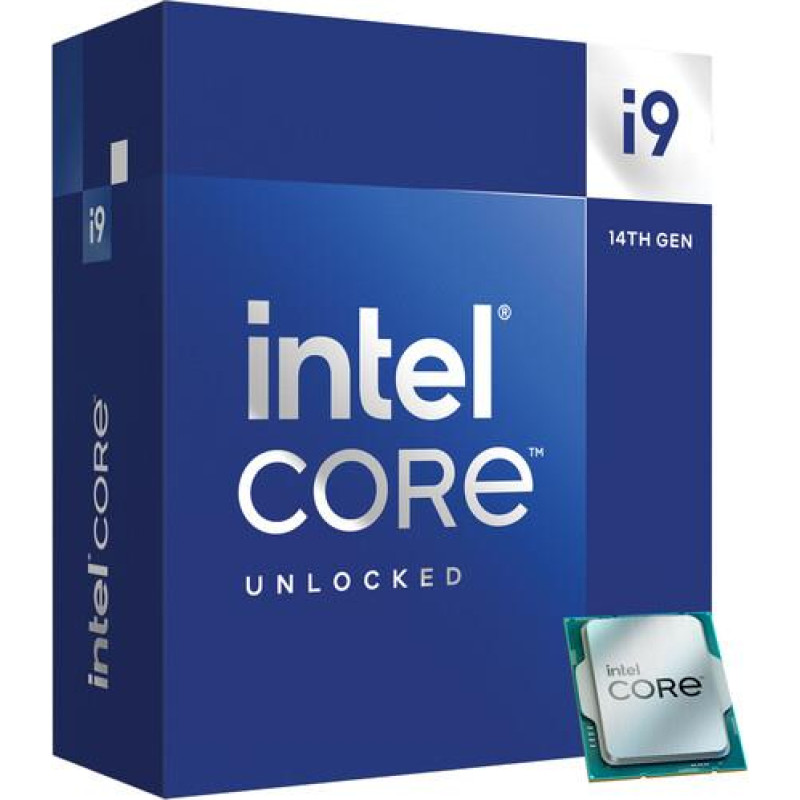 Intel CPU|INTEL|Desktop|Core i9|i9-14900K|Raptor Lake|3200 MHz|Cores 24|36MB|Socket LGA1700|125 Watts|GPU UHD 770|BOX|BX8071514900KSRN48