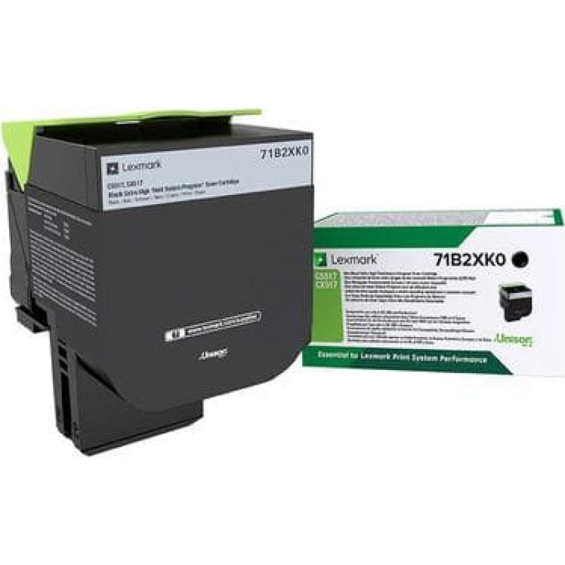 Lexmark Toner Lexmark 71B2XK0 Black Oryginał  (71B2XK0)