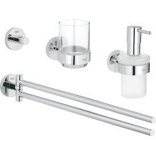 Grohe 40846001 Essentials Master bathroom accessories set 4-in-1