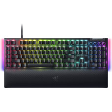 Razer Datora tastatūra Razer  
        
     BlackWidow V4 Mechanical Gaming Keyboard, Green Switch, US Layout, Wired, Black