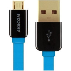 Avacom MIC-40B USB CABLE - MICRO USB, 40CM, BLUE