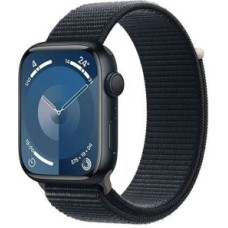 Apple Watch Series 9 GPS 45mm Midnight Alu Case, Midnight Black Sport Loop EU MR9C3