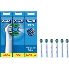 Braun Toothbrush replacement heads ORAL-B EB20RX PrecisionClean 6 шт.