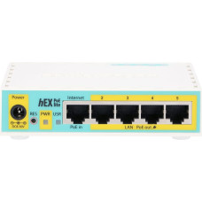 Mikrotik NET ROUTER 10/100M 5PORT HEX/POE LITE RB750UPR2 MIKROTIK