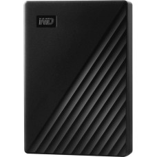 Western Digital External HDD|WESTERN DIGITAL|My Passport|5TB|USB 2.0|USB 3.0|USB 3.2|Colour Black|WDBPKJ0050BBK-WESN