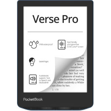 Pocketbook Verse Pro e-book reader Touchscreen 16 GB Wi-Fi Black, Blue