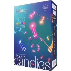 Twinkly Candies LED Christmas tree lights TWKC100RGB-G 6 M Candle shape