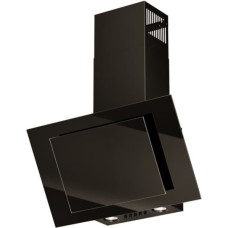 Maan Vertical Eco Duo Glass Wall-mounted chimney hood Black