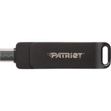 Patriot Memory Flashdrive PATRIOT Rage R550 1TB 100 MB/S USB A+C Swivel Design (PE1TR550DSAD) Black