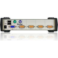 Aten 4-Port USB - PS/2 VGA KVM Switch (KVM Cables included)