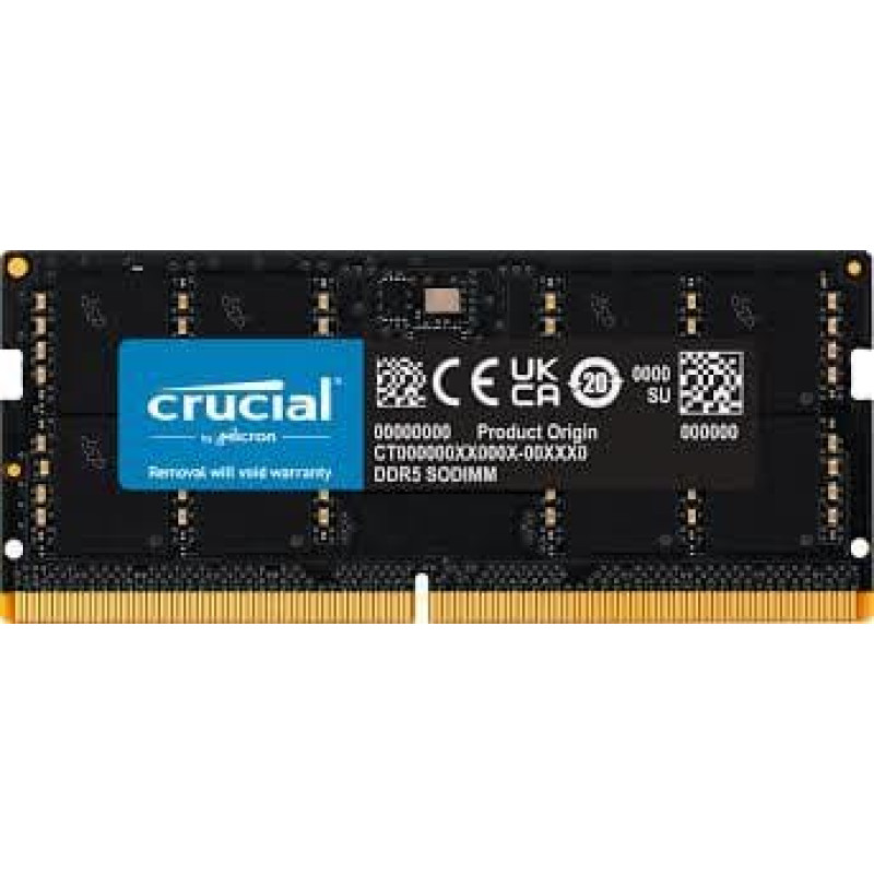 Crucial NB MEMORY 32GB DDR5-5600 SO/CT32G56C46S5 CRUCIAL