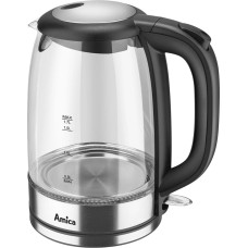 Amica KD 2050G Inox electric kettle 1.7 l 2200 W Transparent