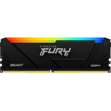 Kingston Fury Pamięć Kingston Fury Beast RGB, DDR4, 8 GB, 2666MHz, CL16 (KF426C16BB2A/8)