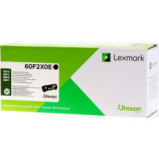 Lexmark Toner Lexmark 60F2X0E Black Oryginał  (60F2X0E)