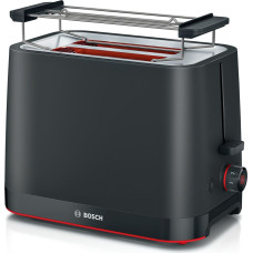 Bosch TAT3M123 toaster 2 slice(s) 950 W Black