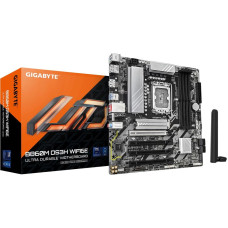 Gigabyte Mainboard|GIGABYTE|Intel B860 Express|LGA1851|Micro-ATX|Memory DDR5|Memory slots 4|4xPCI-Express 4.0 16x|1xPCI-Express 5.0 16x|2xM.2|1xHDMI|2xDisplayPort|1xAudio-In|1xAudio-Out|1xMicrophone|3xUSB 2.0|1xUSB-C|1xPS/2|1xRJ45|B860MDS3HWIFI6E1.0