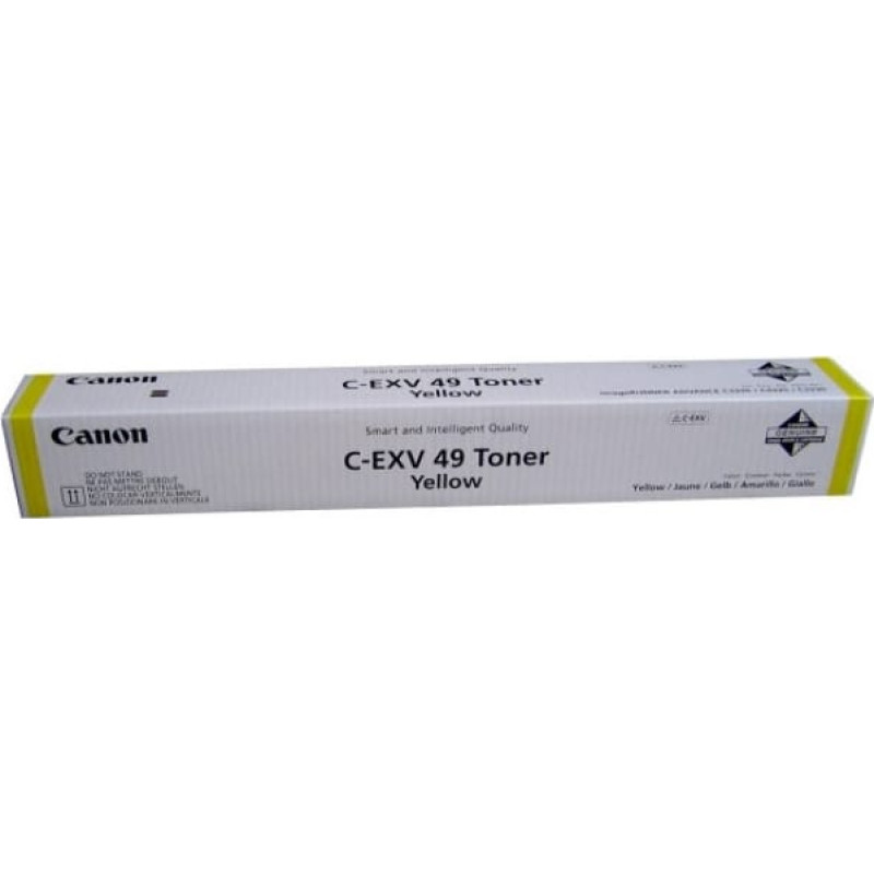 Canon Toner C-EXV 49 Yellow - 1 Stück - 8527B002AA