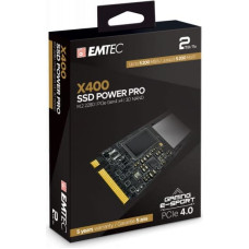 Emtec Internal SSD X400 2TB M.2 2280 SATA 3D NAND 4700MB/sec